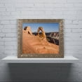 thumbnail image 3 of Trademark Fine Art "Stone Landmark" Canvas Art by Michael Blanchette Photography Gold Ornate Frame, 3 of 4