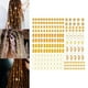 thumbnail image 4 of Accesorios para el cabello Baoblaze Cuentas de rastas 202x Dreadlocks en espiral Aleación, 4 of 8