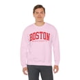 thumbnail image 6 of Boston Massachusetts Sweatshirt Gifts Crew Neck Shirt Long Sleeve Unisex, 6 of 7