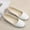 White, variant on FZM Women shoes Women Girls Solid Big Size Slip On Flat Shallow Comfort Casual Single Shoes