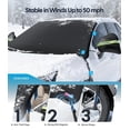 thumbnail image 3 of Funda de parabrisas de coche Wigoo 2026 mejorada para hielo y nieve, 3 of 6