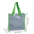 thumbnail image 2 of XINXIAOO Clear Tote Bag, Fashionable Shoulder Handbag for Beach, Shopping, Gym & Travel, 2 of 3