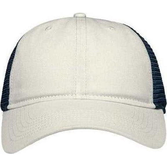 Sportsman SP1450 Traditional Lo-Pro Mesh Back Trucker Fit Cap - Stone Navy