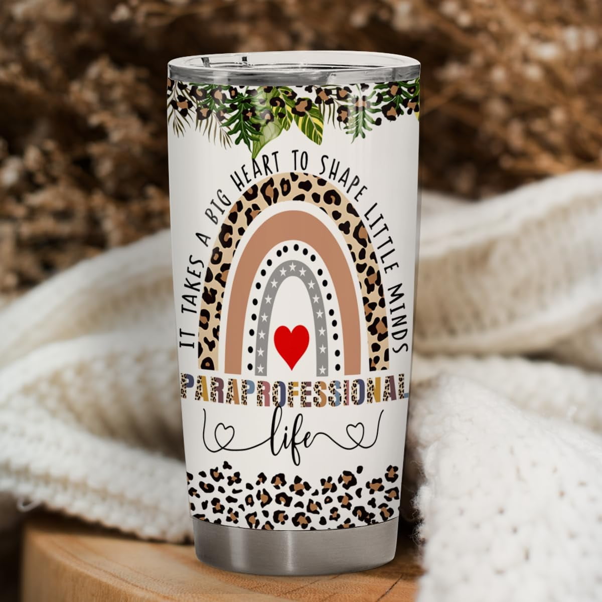 Bulk Paraprofessional Appreciation Gifts, Gifts For Paraprofessionals, 20 Oz Paraeducator Tumbler, Christmas Mugs As Teacher Gifts For Para Appreciation, Must Have Supplies For Paraprofessionals