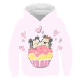 thumbnail image 1 of Niñas dibujos animados Minnie Mickey Sudadera con capucha ropa niños primavera algodón moda sudaderas niño Minnie top fit chico tamaño 100-160c9T Gao Jinjia LED, 1 of 2