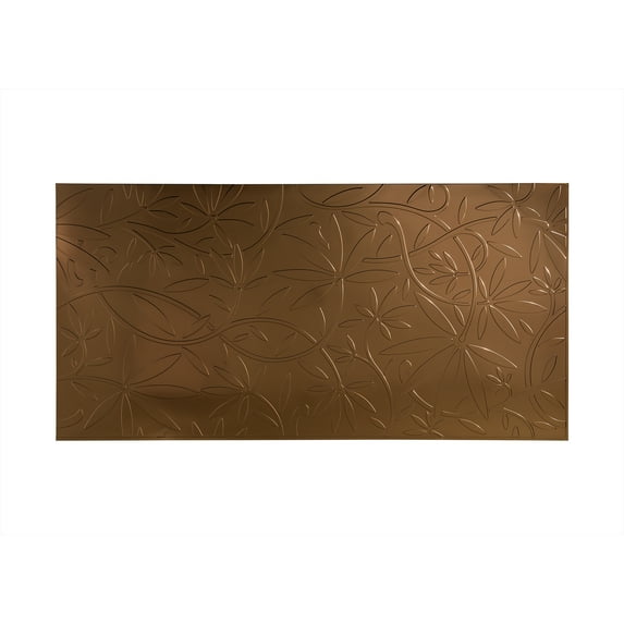 Fasade - Audrey Oil Rubbed Bronze Decorative Wall Panel - Fast and Easy Installation (4' X 8' Panel)