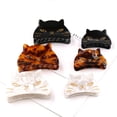 thumbnail image 4 of 2 PCS Cute Cat Claw Hair Claw Clip Two Sizes That Stay in Place Hair Clips Hair Clips fo Women Girl (Black Cat), 4 of 5