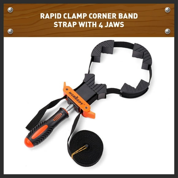 Band Clamp, Woodworking Frame Clamp Strap Holder for Picture Strap Clamp Strap Clamp