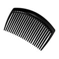 thumbnail image 4 of Unique Bargains 4 Pcs Side Clip Hair Comb Teeth Hair Combs Hair Clip Comb 3" Plastic Black, 4 of 6