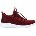 thumbnail image 3 of Women's Propet TravelBound Sneaker Red Metallic Knit Mesh 8 D, 3 of 5