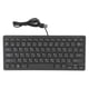 thumbnail image 1 of Clavier filaire ultra-fin 78 touches, disposition QWERTY ergonomique, clavier compact filaire USB 2.0 bilingue avec câble de 1,3 m, japonais, 1 of 4