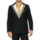 thumbnail image 1 of INSPIRE CHIC Sacos Deportivos Formales para Hombres Ajustados con Cuello de Color, 1 of 1