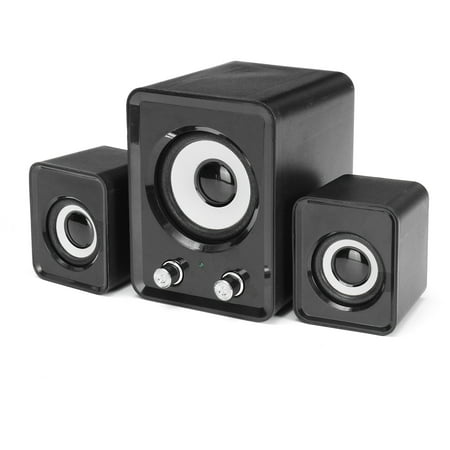 2.1 Computer Speakers Mini Speakers 3.5mm Input Speakers Subwoofer USB Power Supply Support TF Card/ U
