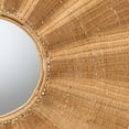 thumbnail image 3 of bali & pari Palm Coastal Wall Mirror, Light Honey, 3 of 4