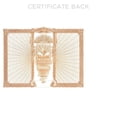 thumbnail image 2 of Goes 367 Blank Stock Certificate, Blank Stock Certificates For Corporation, Size 8-1/2" x 15", Printable, Laser or Ink Jet Compatiable (Pack of 5), 2 of 3