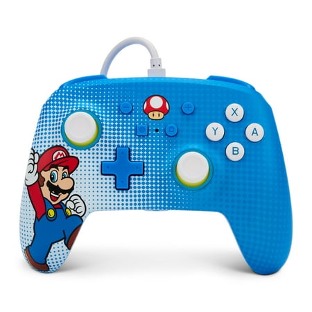 UPC: 0617885027338 | PowerA Enhanced Wired Controller for Nintendo Switch – Mario Pop Art