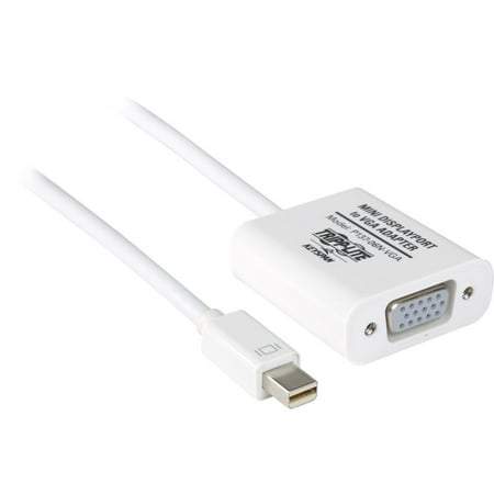UPC: 0037332158901 | Tripp Lite Keyspan Mini DisplayPort to VGA Active Cable Adapter Converter for MDP to VGA (M/F) 1920×1200/1080p 6-in. (P137-06N-VGA)