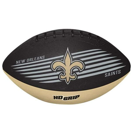 NFL New Orleans Saints "Grip Tek" Youth Size Rubber Football