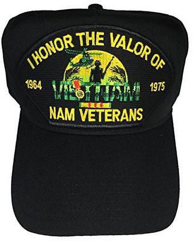 U.S. Military Gulf War Veteran Ribbon Cap - Officially Licensed 3D Embroidered Adjustable Hat - View #8