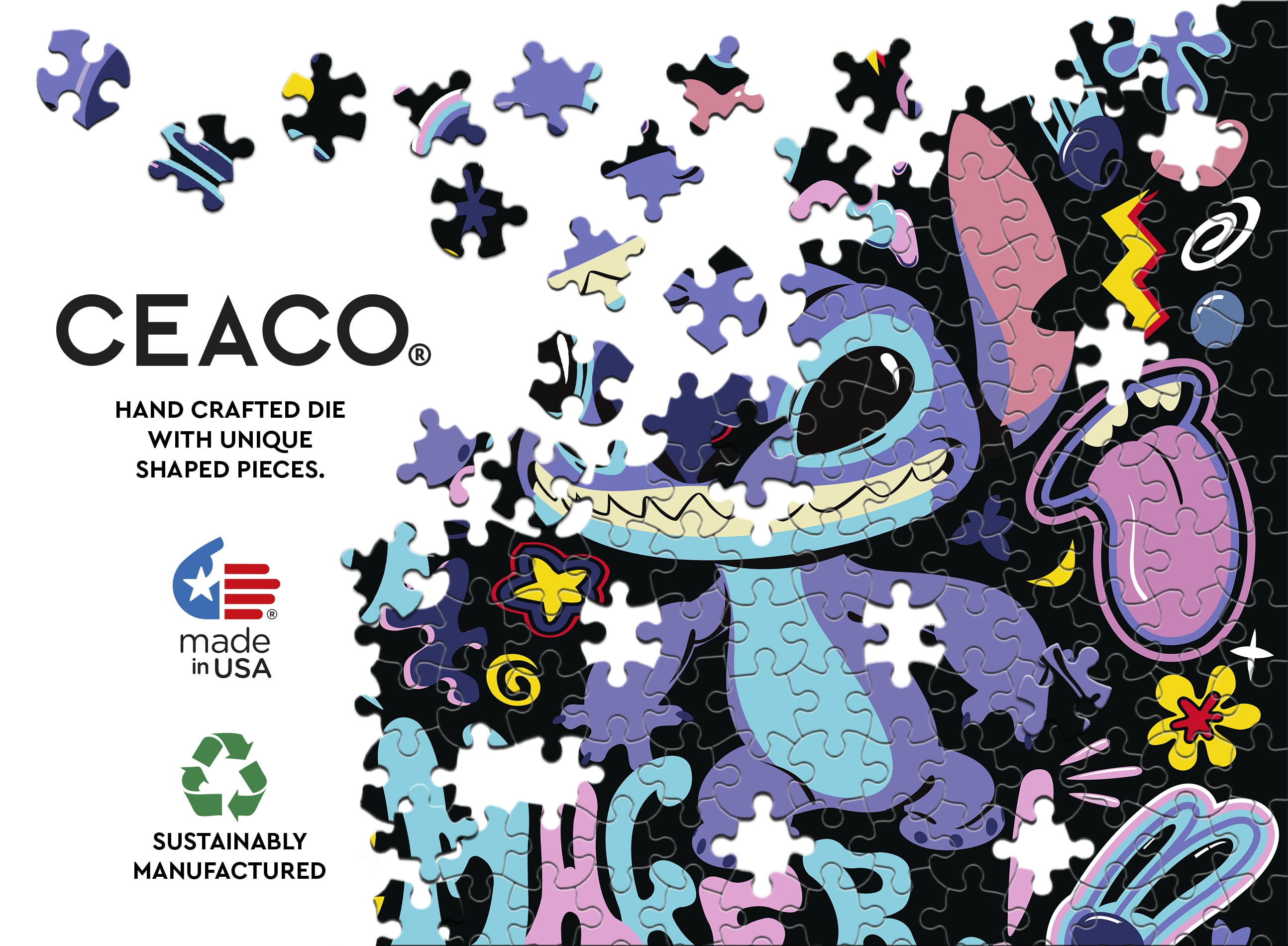 IDHA「TROUBLEMAKER」 Ceaco 300 Piece Stitch Trouble Maker Creative Colorful