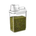 thumbnail image 1 of Black Friday TIMIFIS Kitchen Gadgets Plastic Cereal Dispenser Storage Box Kitchen Food Grain Rice Container Nice, 1 of 2