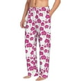 thumbnail image 6 of Hirioo Orchids Flowers for Women's PJ Pajama Pants Sleep Pants Women's Home Trousers with Pockets,S-3XL-Small, 6 of 6