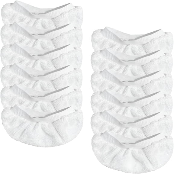 ACDANC 12 Pack Steam Cleaner Accessories for Most Handheld Steam Cleaner - Microfiber Cloths Cover