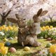 thumbnail image 4 of Yusimy Resin Artificial Parent - Child Rabbit Decorative Ornament, 4 of 7