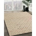 thumbnail image 2 of Ahgly Company Indoor Rectangle Abstract Brown Solid Area Rugs, 7' x 10', 2 of 6