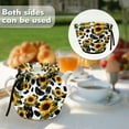 thumbnail image 2 of ZUXONGSY Sunflower Cow Pattern Teapot Cover Tea Cosy for Teapot with Elastic Band Drawstring Kitchen Tea Cosy Insulation And Keep Tea Warm for Home Kitchen Decorative Accessories, 2 of 6