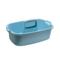 AOOOWER Portable Storage Basket Cleaning Caddy Storage Organizer Tote with Handle for Laundry Bathroom Kitchen Spray Bottles Clothes Brush Supplies Storage Baskets