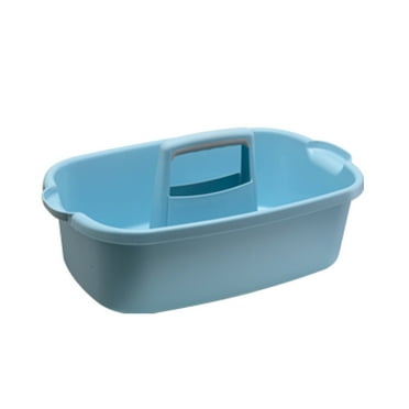AOOOWER Portable Storage Basket Cleaning Caddy Storage Organizer Tote with Handle for Laundry Bathroom Kitchen Spray Bottles Clothes Brush Supplies Storage Baskets