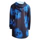 thumbnail image 4 of Moda Mujer O-cuello Manga larga Camiseta Estampado Blusa con capucha Bolsillos Tops Fridja ghj987+6190, 4 of 5