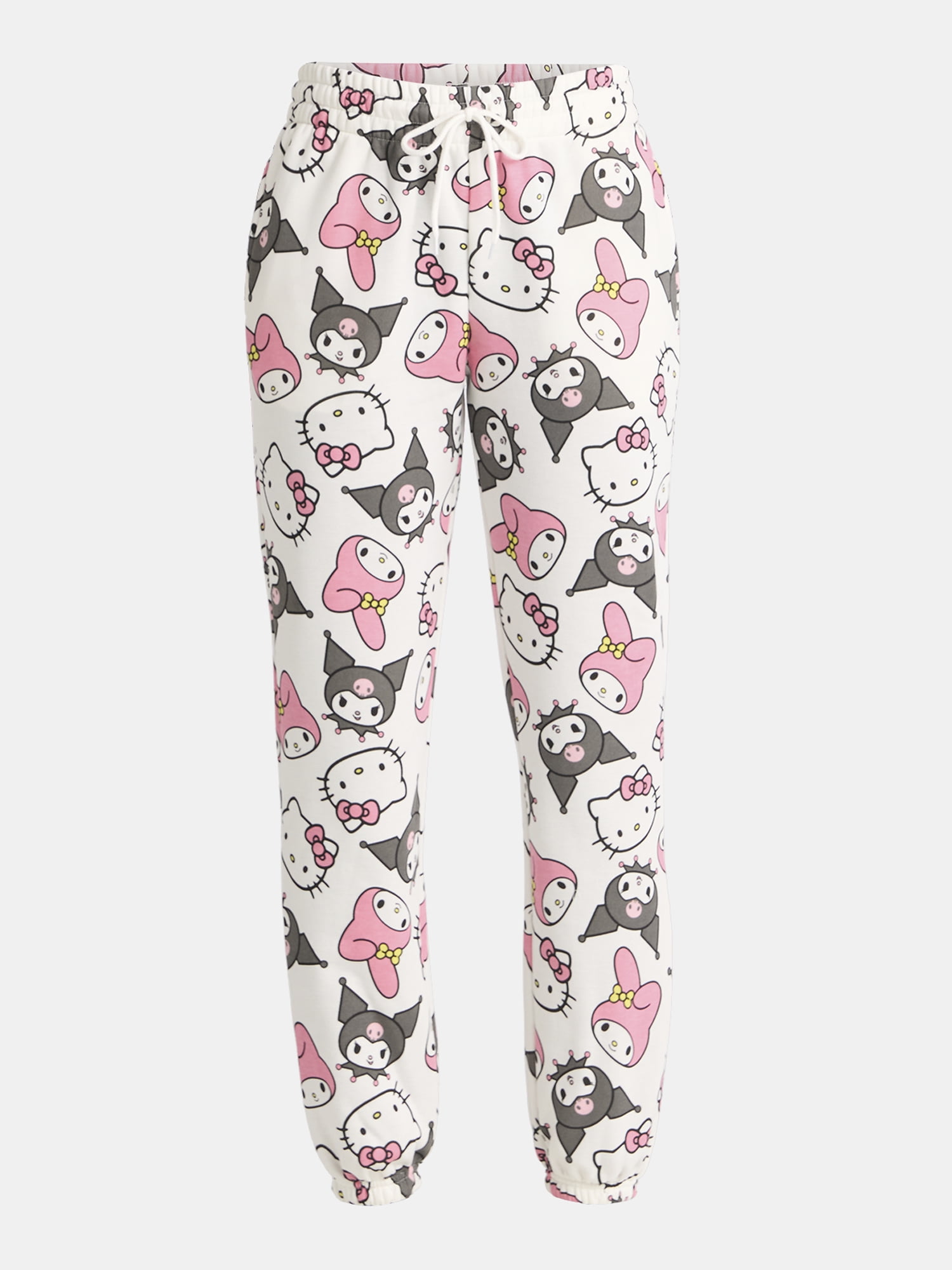 Hello Kitty & Friends Women's Graphic Joggers, Sizes XXS-XXL