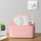 thumbnail image 1 of Calentador portátil de toallitas húmedas USB para bebé | Gran capacidad (120 toallitas) | Termostato ajustable de 12 a 18 °C | Imprescindible para coche y viajes | Rosa y blanco, 1 of 6