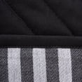 thumbnail image 2 of Design Imports Porte-pot à Rayures Noir et Blanc (Lot de 2), 2 of 2