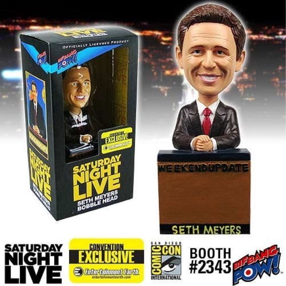 SNL Seth Meyers Weekend Update Bobble Head - Con. Exclusive