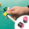 thumbnail image 4 of S SERENABLE 2 Pieces Pool Cue Chalk Pool Table Accessories Pool Chalk Cube for Club Home Red, 4 of 5
