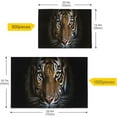thumbnail image 5 of FREEAMG Dark Tiger Face Puzzle 1000 Pieces - Wooden Jigsaw Puzzles for Family Games - Suitable for Teenagers and Adults, 29.5"x19.7", 5 of 7
