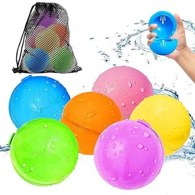 Globos de agua reutilizables Soppycid recargables para fiestas de piscina