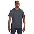 thumbnail image 2 of Hanes mens 5.2 oz. ComfortSoft Cotton T-Shirt5280-MAROON-2XL-5PK Pack of 5, 2 of 5