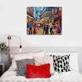thumbnail image 5 of Nawypu  French Quarter Cityscape New Orleans Art Mardi Gras Canvas Poster Holiday Gift HD Picture Modern Aesthetics Mural Wall Art Decoration, 5 of 5