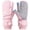 Pink, variant on REDESS Winter Ski Gloves for Men & Women, Touch Screen Waterproof Windproof Thermal Insulated Winter Snow 3‑Finger Mittens, S‑XL