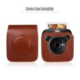 thumbnail image 3 of For Portable PU Leather Camera Case Bag with Shoulder Strap Compatible with  Fuji  SQ20 Instant Camera, 3 of 7