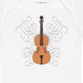 thumbnail image 4 of Inktastic Violin Musician Musical Instrument Boys or Girls Baby Bodysuit, 4 of 5
