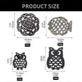 thumbnail image 3 of Nonslip Trivet Heatproof Metal Decorative Place Mat Cooking Accessories Household Kitchen Dining Table Decoration 2025, 3 of 5