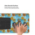 thumbnail image 5 of Disketp Sunflowers Gaming Mouse Mat Long Extended Mouse Pad Desk Mat Non-Slip Rubber Mice Pads Stitched Edges(315.5 x 16 x 0.12 Inches), 5 of 8