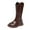 Brown, variant on Zshosam Toddler Girls Cowgirl Boots Girls Boys Western Cowboy Boots, Western Riding Shoes for Toddler Little Kids Size 1,(Brown Big Kids 1)