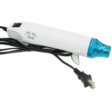 300W (2500W Peak) Heat Gun With LCD Display - Dual Temperature, 60-600°C, 110V