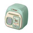 thumbnail image 2 of Alcancía para niños y niñas, caja de ahorros automática, rollo práctico, regalos, decoración del hogar verde, 2 of 9